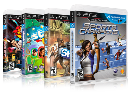 PS3 Move Games Range
